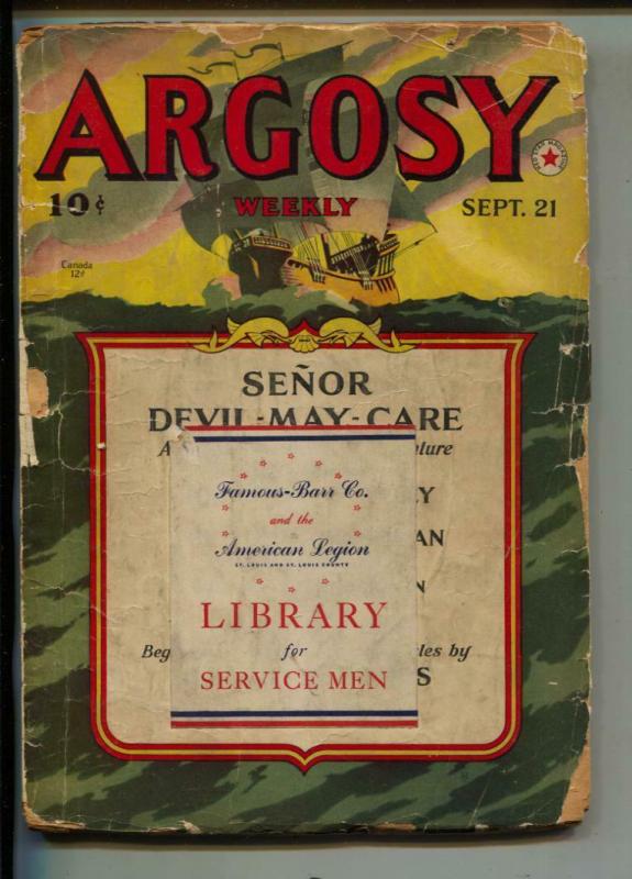 Argosy-Pulp-10/12/1940-Jack Williamson-Chandler Whipple-Stookie Allen