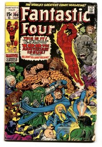 FANTASTIC FOUR #100 1970- THE THING-JACK KIRBY MARVEL G