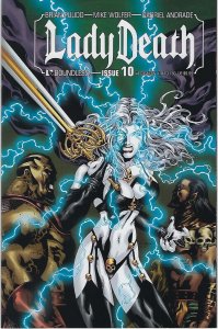 Lady Death # 10 Virginia Comicon LTD to 750 Marcelo Mueller Variant Cover !!  NM