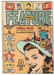 Feature Comics #107 (1947) Doll Man!