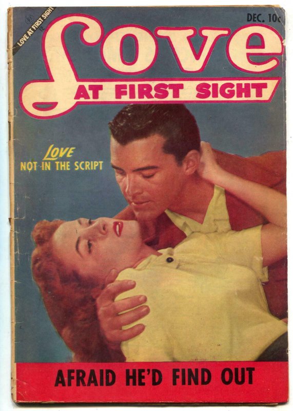 Love at First Sight #25 1953- Ace Romance Comic- VG