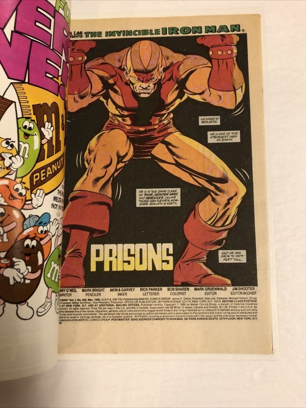 Iron Man (1986) # 206 (VF/NM) | Canadian Price Variant CPV