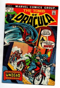 Tomb of Dracula #11  - vampire - Horror - 1973 - FN+