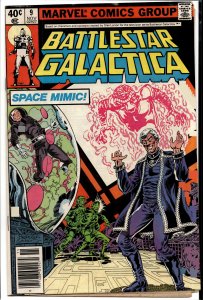Battlestar Galactica #9 Newsstand Edition (1979) Battlestar Galactica
