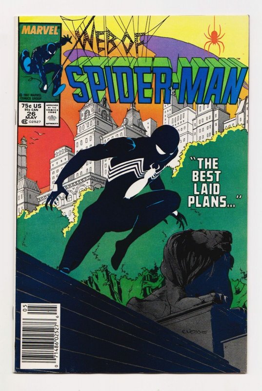 Web of Spider-Man #26 (Marvel, 1987) FN