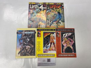5 CONTINUITY comic book Urth 4 #1 2 Blade #2 Grips #5 6 39 KM41