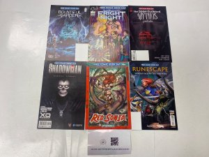 6 FCBD comic book Bountiful Garden Fright Night Bone Orchard Shadowman 31 KM42