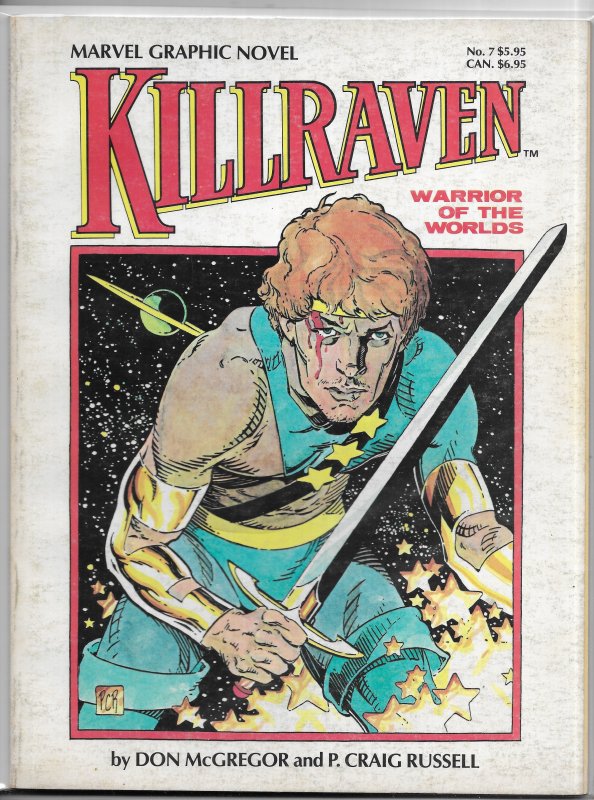 Marvel Graphic Novel # 7: Killraven, Warrior of the Worlds, McGregor/Russell