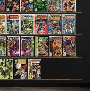 Huge Lot 140+ Comics with X-O Manowar, Marvel Two In One, X-Factor & More!