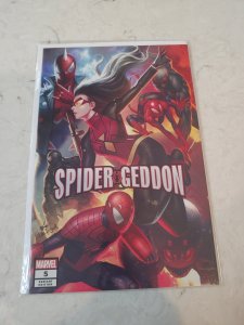 Spider-Geddon #5 Variant Edition - Inhyuk Lee Connecting Cover (2019)