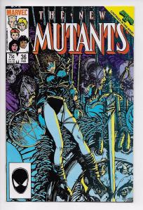 New Mutants #36 - Secret Wars II / Magneto / Kitty Pryde (Marvel, 1986) NM-
