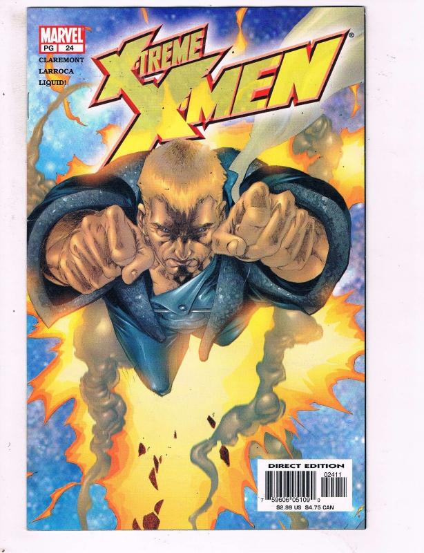 Xtreme X-Men #24 VF Marvel Comic Book Claremont 2001 DE9