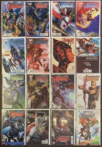 Avengers All-New All-Different #1,2,3,4,5,6,7,8,9,10,12,13,14,15,1,1 2015 Lot Nm