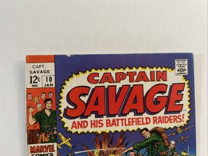 Captain Savage And His Battlefield Raiders #10