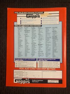 1983 NEMO CLASSIC COMICS LIBRARY Magazine #3 FN+ 6.5 Popeye / Tintin