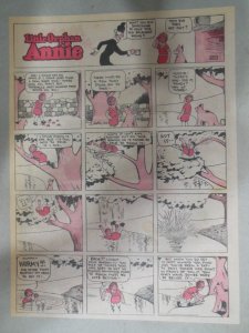 Little Orphan Annie Sunday Page Harold Gray ?/1929 Size: 11 x 15 inches