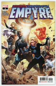 Empyre #2 Al Ewing Dan Slott Avengers Fantastic Four NM
