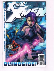 Xtreme X-Men #2 VF Marvel Blindside Comic Book Beast Rogue DE9