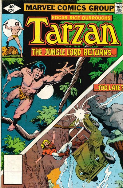 Tarzan (Marvel) #24A GD ; Marvel | low grade comic Whitman Edition