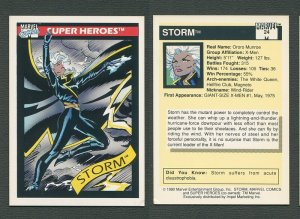 1990 Marvel Comics Card  #24  (Storm)   NM