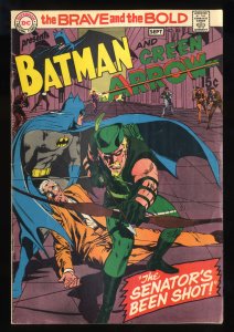 Brave And The Bold #85 VG/FN 5.0 Batman Green Arrow Team Up!