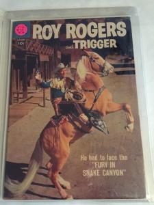 ROY ROGERS and TRIGGER--V1-#118--1957 / 'FURY IN SNAKE CANYON.