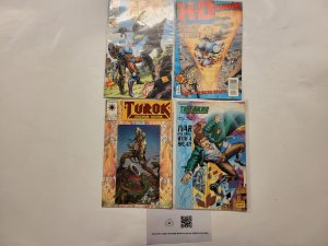 4 Valiant Comics #11 25 X-O Manowar + #1 Turok + #2 Timewalker 50 TJ7