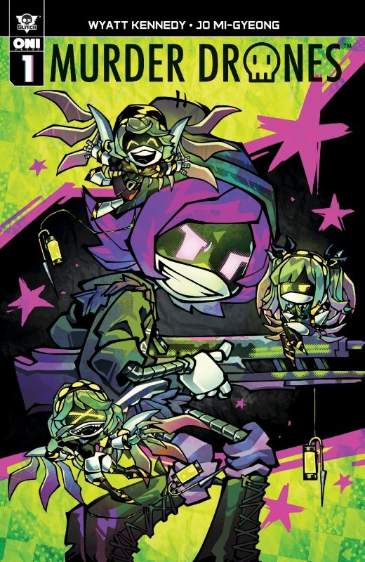 Murder Drones #1 HOT BOOK! Krooked Glasses Variant Cover Near Mint