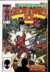 Secret Wars II #7 (1986) Spider-Man