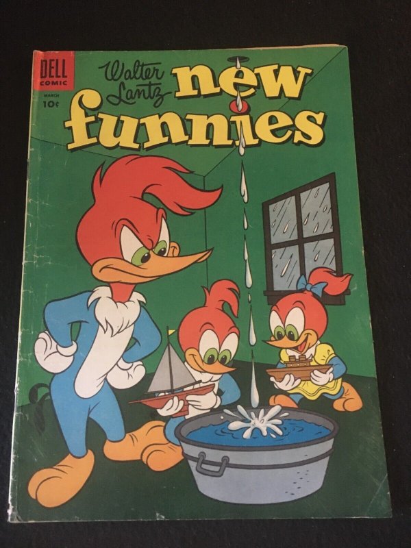 NEW FUNNIES #217 VG- Condition