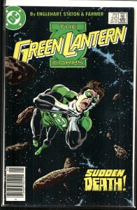 The Green Lantern Corps #212 (1987) Green Lantern Corps