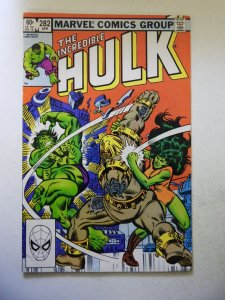 The Incredible Hulk #282 (1983) FN Condition