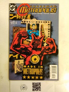 Superman Metropolis #3 NM DC Comic Book Batman Wonder Woman 25 HH18