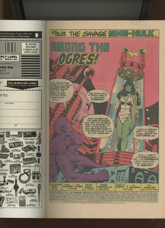 (1980) The Savage She-Hulk #8: BRONZE AGE! DIRECT! COMBINED SHIPPING! (8.5/9.0)