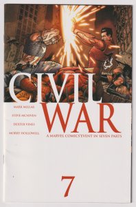 From Marvel Comics! Civil War! Issue #7!