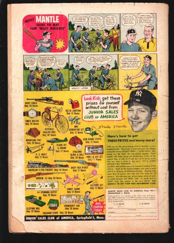 Showcase #7 1957-DC-2nd Challengers of the Unknown by Jack Kirby-Robot cover ...