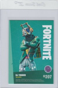 Fortnite DJ Yonder 207 Epic Outfit Panini 2019 trading card series 1