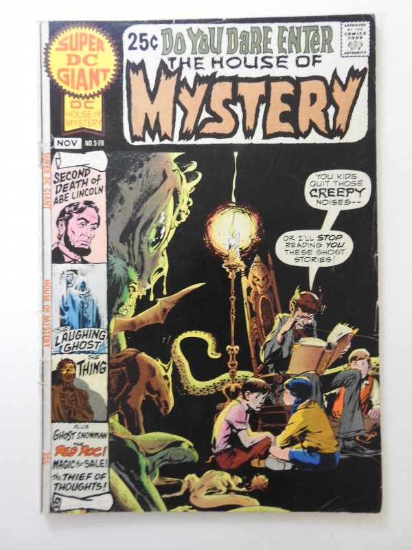 Super DC Giant #S-20 (1970) House of Mystery! VG Condition