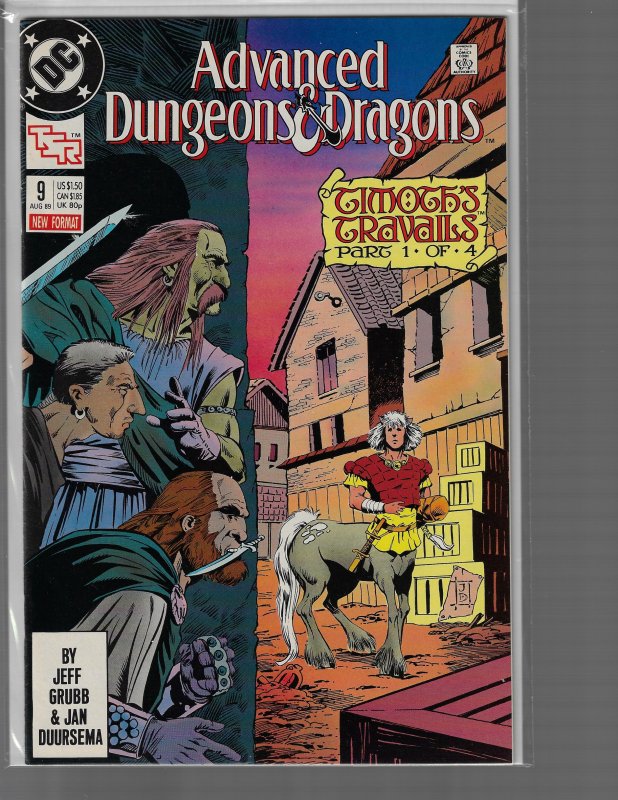 Advanced Dungeons and Dragons #1-19 (DC, 1988-1989) NM Average