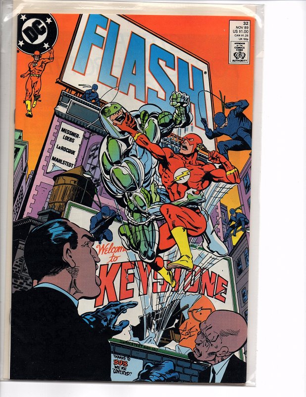 DC Comics Flash #32 Flash Moves to Keystone City Pied Piper