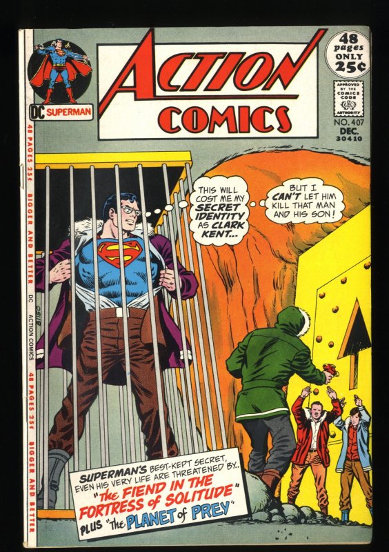 Action Comics #407 VF- 7.5