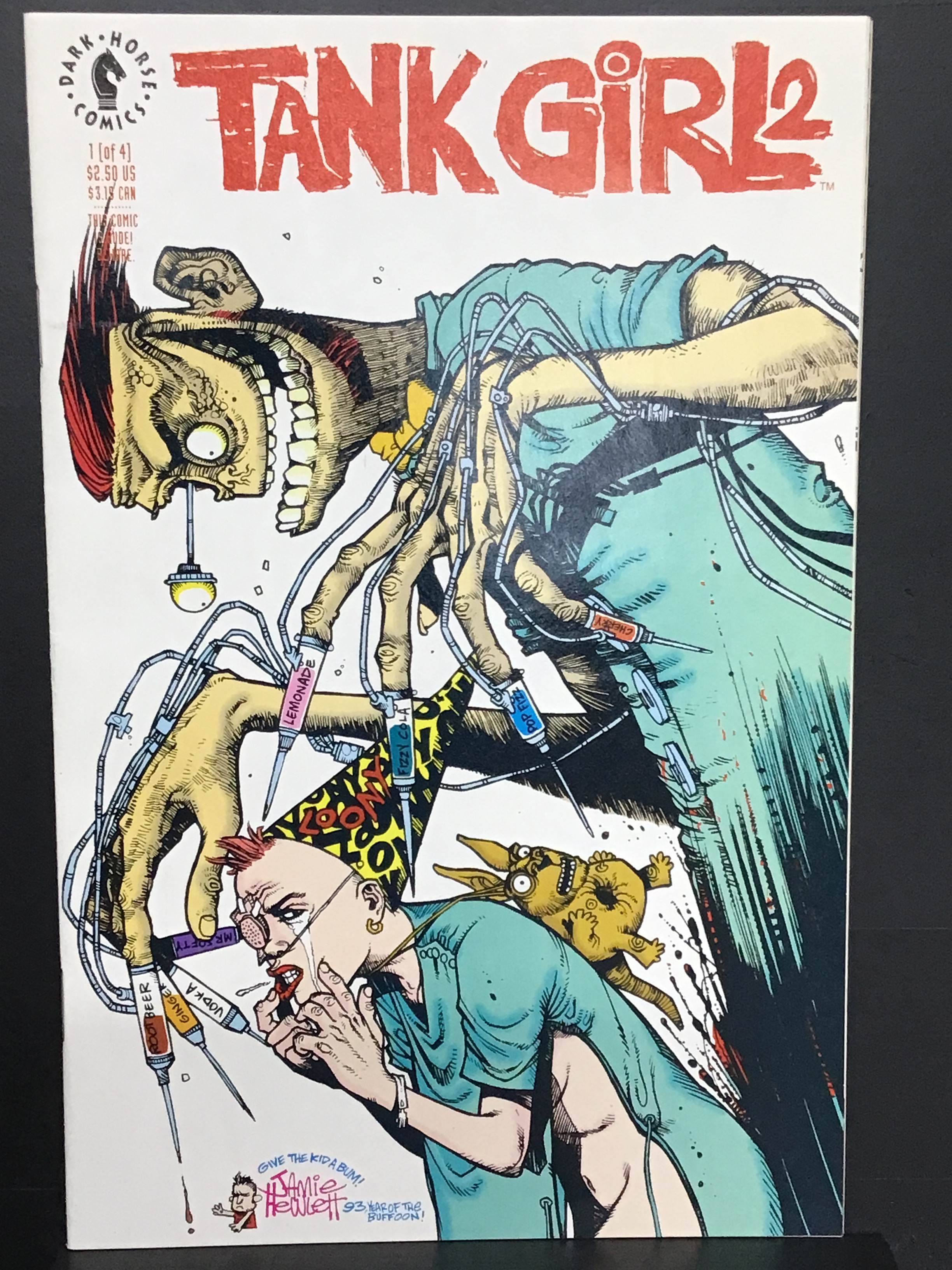 Tank Girl 2 1 (1993) (JH) Comic Books Modern Age, Humor/Satire /