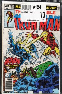 Iron Man #124 (1979) Iron Man