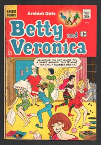 Archie's Girls Betty & Veronica #122-1966-Slumber party cover-Fashion pages-G