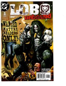 Lot Of 5 Lobo Unbound DC Comic Books # 1 2 3 4 6 Keith Giffen CR23