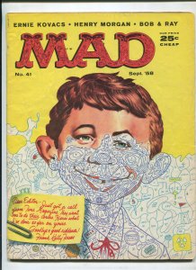 MAD #41 (5.0) KELLY FREAS COVER