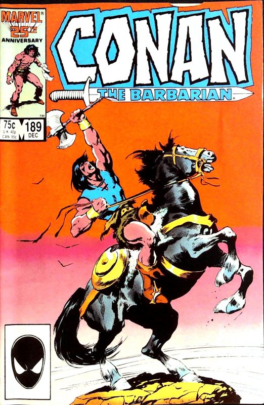 Conan the Barbarian #189 (1986)