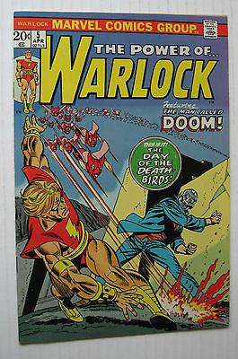 Warlock #5 (MCG 4/73) VF/VF+ Victor Von Doom App/Gil Kane...