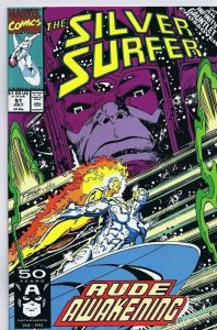 Silver Surfer #51 ORIGINAL Vintage 1991 Marvel Comics Infinity Gauntlet