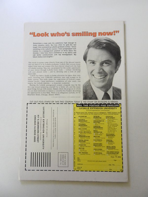 Super-Villain Team-Up #5 (1976) FN- MVS intact  subscription fold